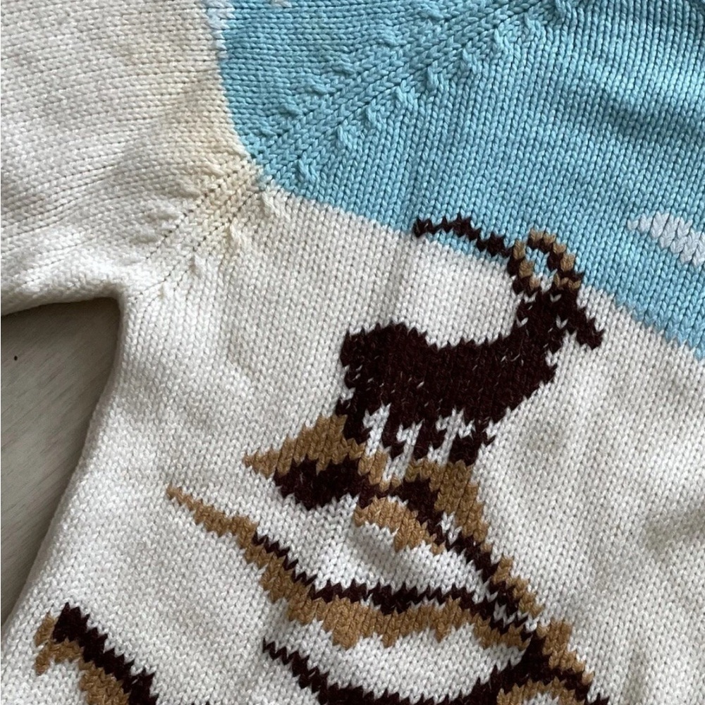 Vintage Silton California Sweater Mountain Ski Scene Knit Sweater
Sz Small - Picture 5 of 5